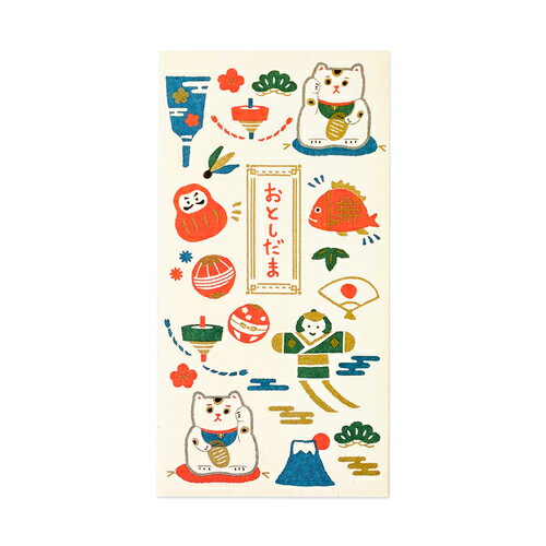 フロンティア ふわり 年賀ぽち袋 大 お正月 3枚入