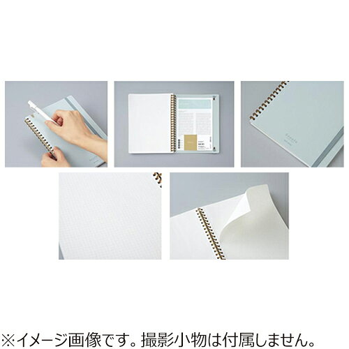 コクヨ（KOKUYO）　ソフトリングノート　スーファ　4mm方眼　B6変型　80枚　ス−SV748S4−P　ピンク