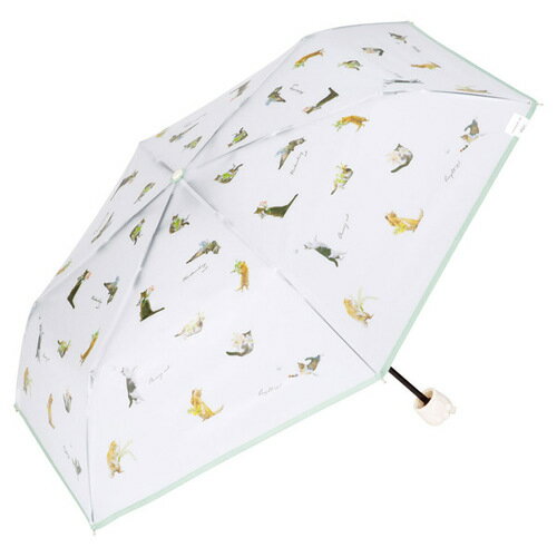 詳細説明可愛い猫たちが描かれた折りたたみ傘です。猫好きにはたまらない、プニプニとした肉球デザインの手元が特徴です。【特長】・猫好きさんにはたまらないプニプニさがクセになる手元の肉球デザイン。・猫と握手してるみたいで雨の日もなんだかほっこりし...