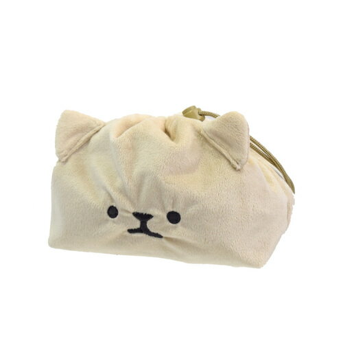 サブヒロモリ　ムームー　フェイス巾着　PCA3905−00　みるくねこのサムネイル