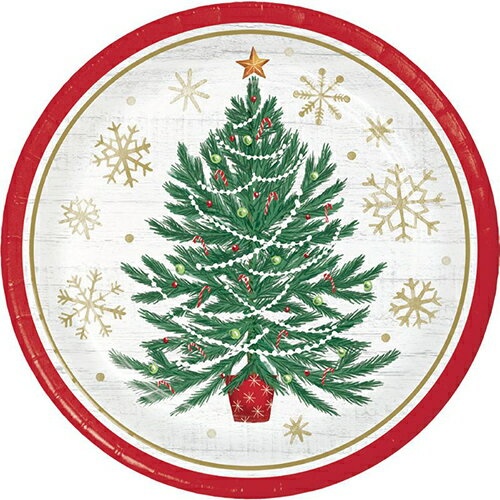 クリエイティブコンバーティング　9Pタイムレスツリー　376087　8枚入