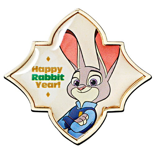 DISNEYラビット企画　ピンバッジ　ジュディ│キャラクターグッズ・地球儀・雑貨　キャラクターグッズ・イベントグッズのサムネイル