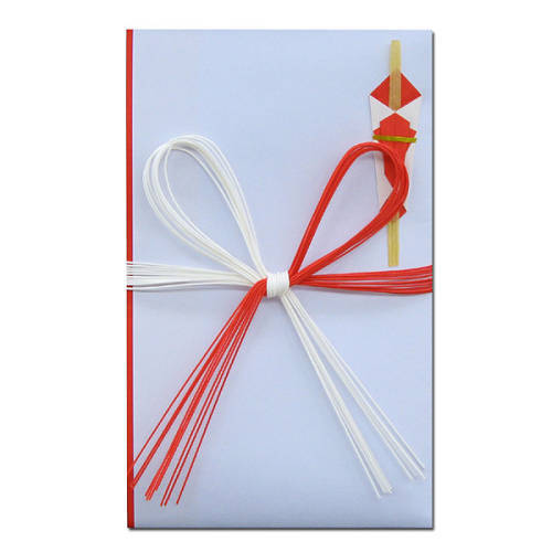 長門屋商店　祝金封　赤白花結10本大　キ‐004