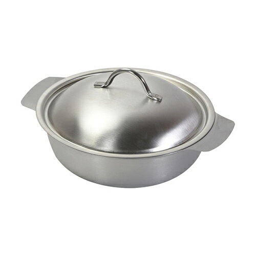 パール金属　和楽庵　ステンレス製ちゃんこ鍋　18cm　HC−64　IH対応