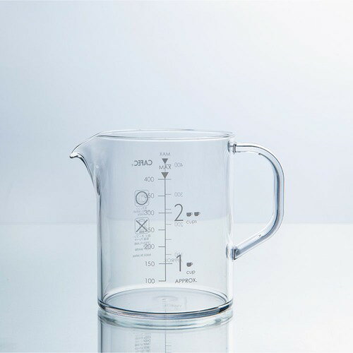 ハンズ(HANDS)楽天市場店のカフェック（CAFEC）　トライタンビーカーサーバー400ml　1〜2杯用　TBS−400｜アングル2