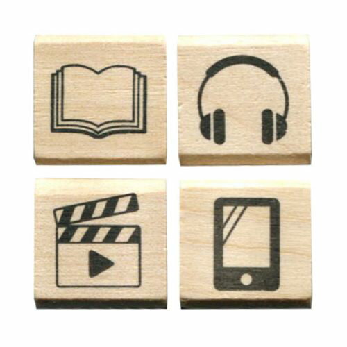 こどものかお　手帳はんこ部　趣味　0409−004　4個入のサムネイル