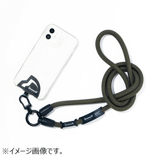 ヨセミテ（Yosemite）　モバイルストラップ　120cm　ミリタリーG