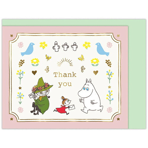 ホールマーク(Hallmark) ありがとう 立体ミニカード ムーミン 840341 お手紙