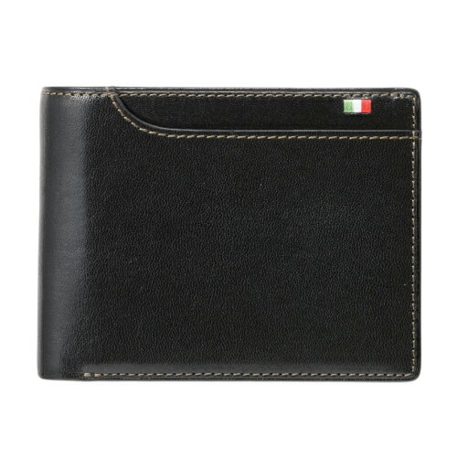 ミラグロ ミラグロ（MILAGRO）　タンポナート　イタリアンレザー　BOX小銭入れ21ポケット二つ折り財布　CA−S−2108−BK　ブラック│財布・名刺入れ　二つ折り財布