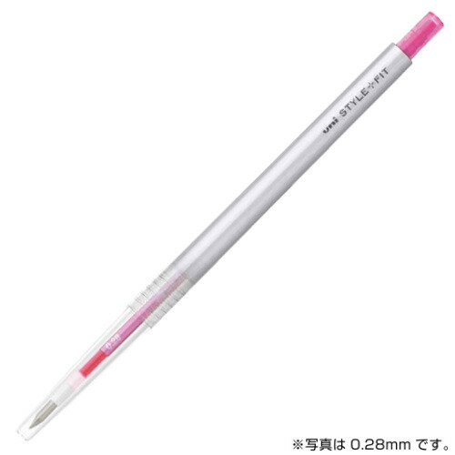 【お買い得】　三菱鉛筆　スタイルフィット　0.5mm　ベビーピンク