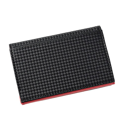 ノイインテレッセ　名刺入れ　レッド