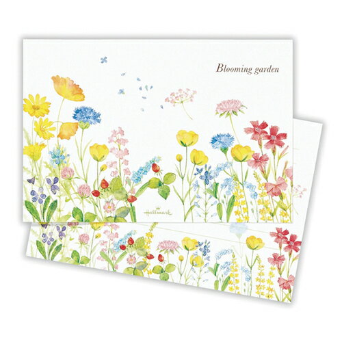 ホールマーク（Hallmark）　葉書箋　819842　ブルーミングガーデン2