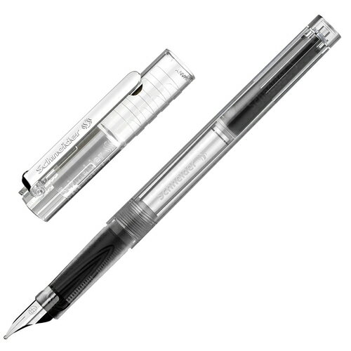 シュナイダー(Schneider）　万年筆406　シルバークリップ　EF（極細）　406CLRS　クリア