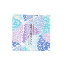 白雪 白雪友禅はんかち 松竹梅/ブルー