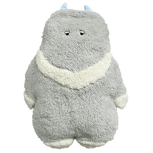 グロリア jou jou lier FURRY ブランケット inぬいぐるみ グレー