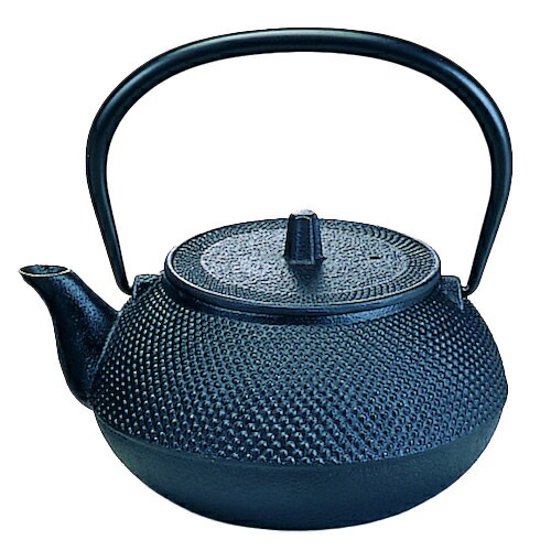 藍花　鉄瓶　7型　900mL　10024　新アラレ