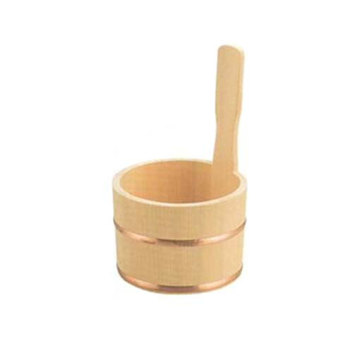 ヤマコー　さわら片手湯桶　12404