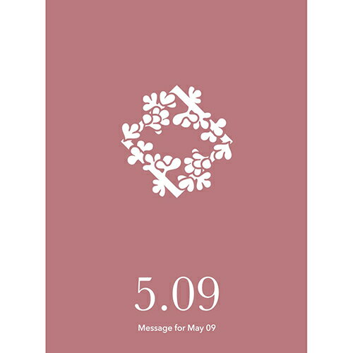 草紙堂 花結びメッセージカード 5月9日の商品画像
