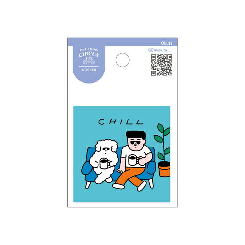 フロンティア クリエイターズサーカス ステッカー CHILL