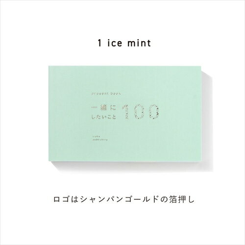 いろは出版 プレゼントブック（present book） 一緒にしたいこと100 ice mint
