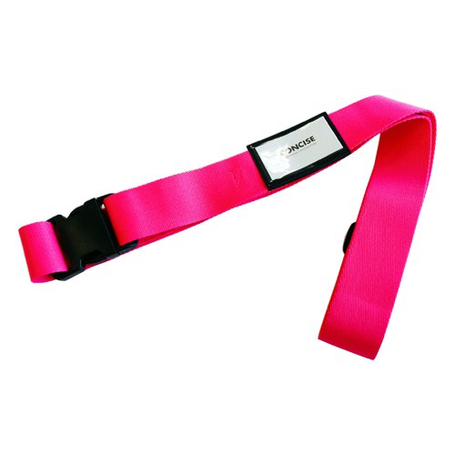 コンサイス　タイトフィットスーツケースベルト50　ローズピンク