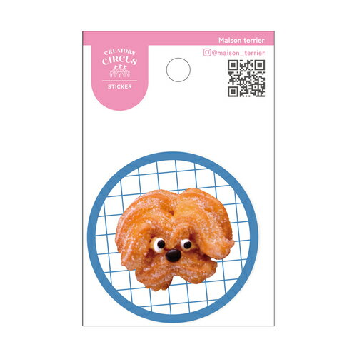 フロンティア クリエイターズサーカス ステッカー フレンチ犬