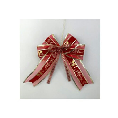 【クリスマス】　ゼットアンドケイ（Z＆K）　ラージボウリボン　MCレッド