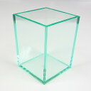 有賀 ペンスタンド 角型 クリアグリーン 70×70×90×4mm