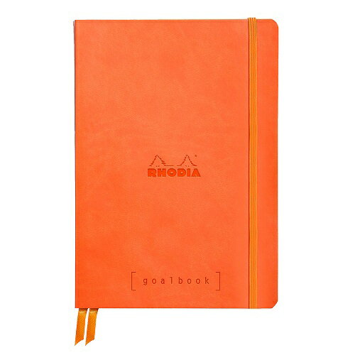 ロディア（RHODIA）　ゴールブック　A5　ドット　cf117754　タンジェリン