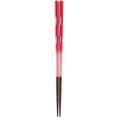 カワイ　食洗箸　FIT　23cm　レッド