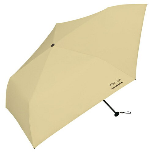 Wpc.　IZA(ダブリュピーシー　イーザ)　LIGHT＆SLIM　軽量スリム　ZA007　ベージュ│傘・レインウェア・雨具　日傘・晴雨兼用傘