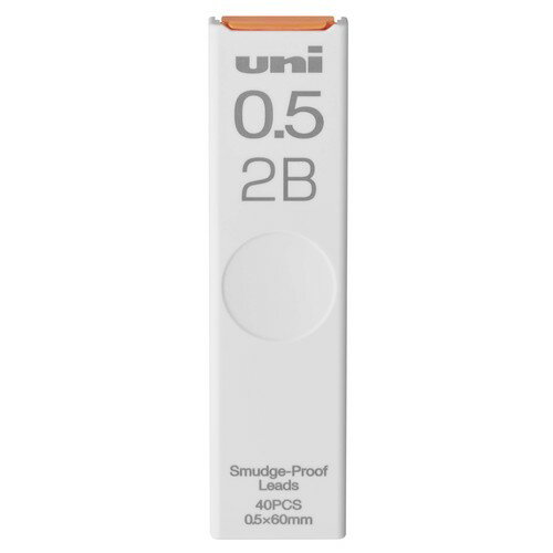 三菱鉛筆　シャープ替芯　ユニ　ULS05402B　0.5mm／2B