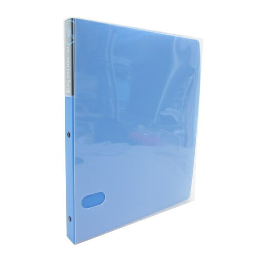 セキセイ　CD・DVDファイル　VD−1130　ブルー│ファイル　クリアファイル
