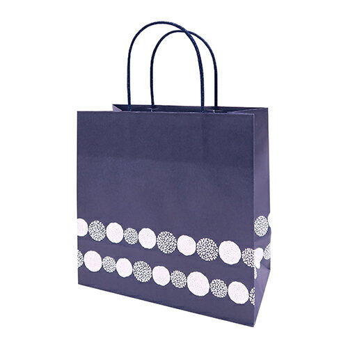 インディゴ　PC605　手提袋　M　丸つなぎ　藍