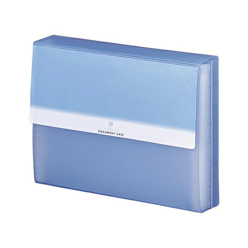 リヒトラブ　ドキュメントケース　A4　G5601　ライトブルー