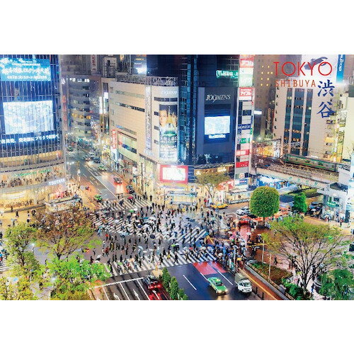 エヌ・ビー・シー　渋谷のスクランブル交差点　東京−133