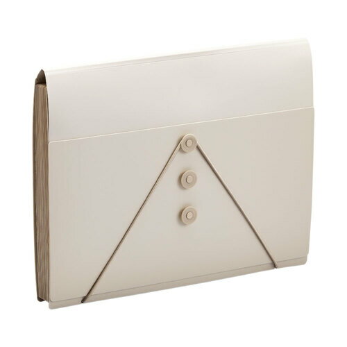 キングジム（KING　JIM）　サクッと整理！ドキュメントファイル　フタ付タイプ　2290-BE　ベージュ