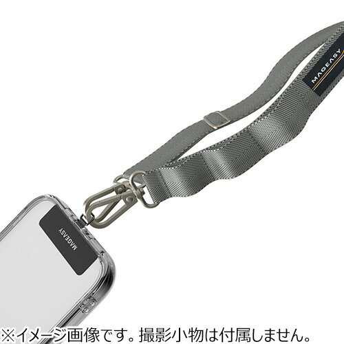 マグイージー（MagEasy）　Strap＋StrapCard　20mm　ミスティーブルー