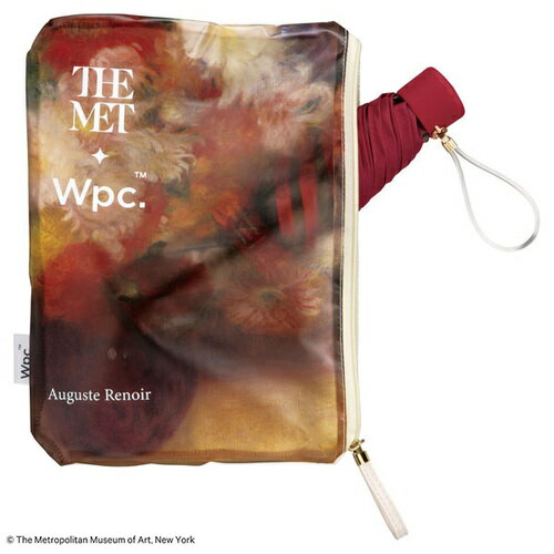 THE　MET×Wpc.　メトロポリタン美術館　名画アンブレラ　ルノワール／菊の花束