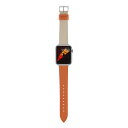 タイムフリック(TIMEFLIK) アップルウォッチバンド カラフル オレンジ