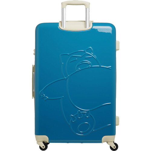 ハンズ(HANDS)楽天市場店のポケモン（POKEMON）　カビゴン　スーツケース　ジッパーキャリー　L　95L　PK-0886-69　ブルー｜アングル2