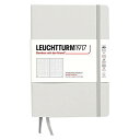 ロイヒトトゥルム1917(LEUCHTTURM1917) ミディアム A5 ドット 367247 ライトグレー