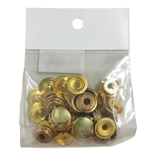 中西　ジャンパーホック　＃7050　ゴールド　10個入