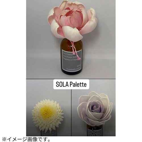 ハンズ(HANDS)楽天市場店のソラパレット（SOLA　Palette）　ソラフラワーディフューザー　パープルリネン　80mL｜アングル3