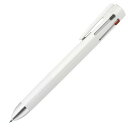 ゼブラ（ZEBRA）　ブレン4＋S　0.5mm　B4SAS88－W　白│ボールペン　多機能ペン