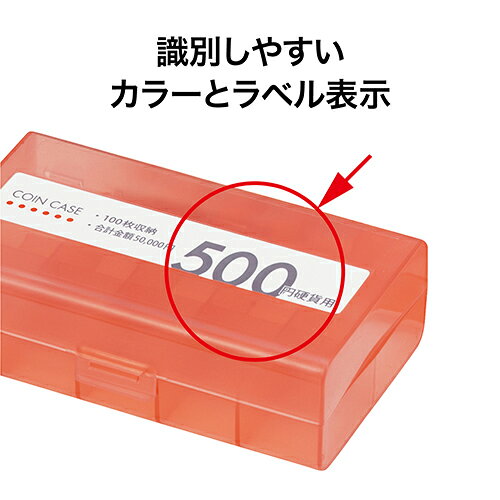 オープン　コインケース100枚用500円　M−500W