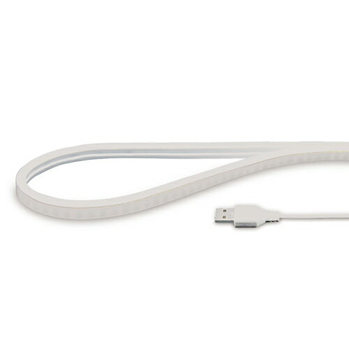 日本トラストテクノロジー　USBネオンチューブライト　2m　NEONLT2M−WH　ホワイト│パーティグッズ　装飾用品・旗・のぼり