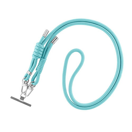 ルプラスネクスト(LEPLUS NEXT) スマートフォン(汎用) ショルダーストラップ「SHOULTY MULTI STRAP」 Wフックベーシックタイプ ターコイズブルー ルプラスネクスト(LEPLUS NEXT) スマートフォン(汎用) ショルダーストラップ「SHOULTY MULTI STRAP」 Wフックベーシックタイプ ターコイズブルー