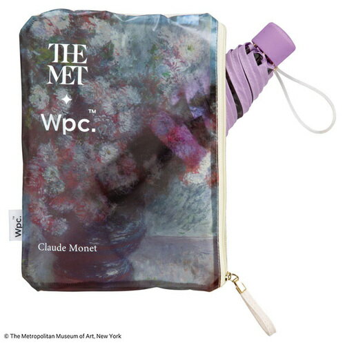THE　MET×Wpc.　メトロポリタン美術館　名画アンブレラ　モネ／菊