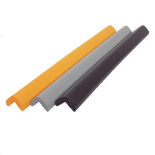 カーボーイ(CAR−BOY) 安心クッション L字型 極細 90cm ライトグレー